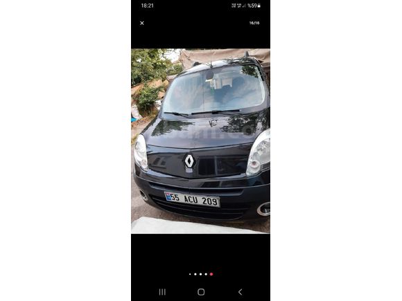 Sahibinden Renault Kangoo Multix 1.5 dCi Authentique 2009 Model  164.300 km Siyah