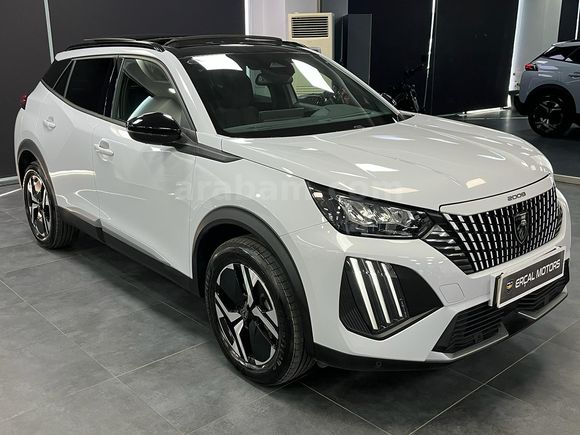 ERÇAL:2025 PEUGEOT 2008 ALLURE+CAM TAVAN+BOYASIZ+K/K TAKSİT