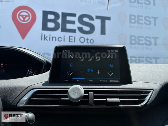 BEST 2.EL'DEN SUNROOF ÇİFT RENK PEUGEOT 3008 KREDİYE UYGUN(2021)