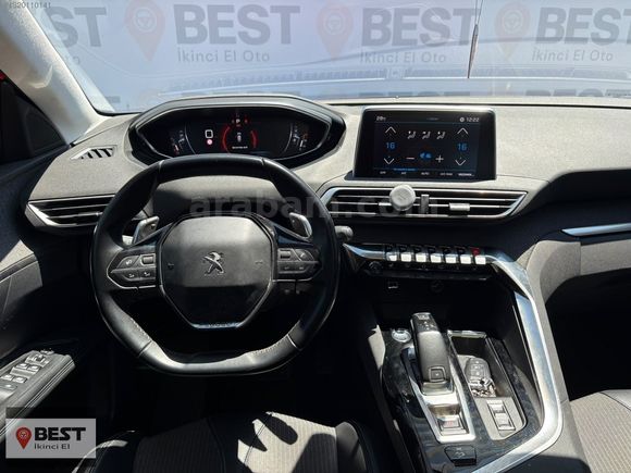 BEST 2.EL'DEN SUNROOF ÇİFT RENK PEUGEOT 3008 KREDİYE UYGUN(2021)