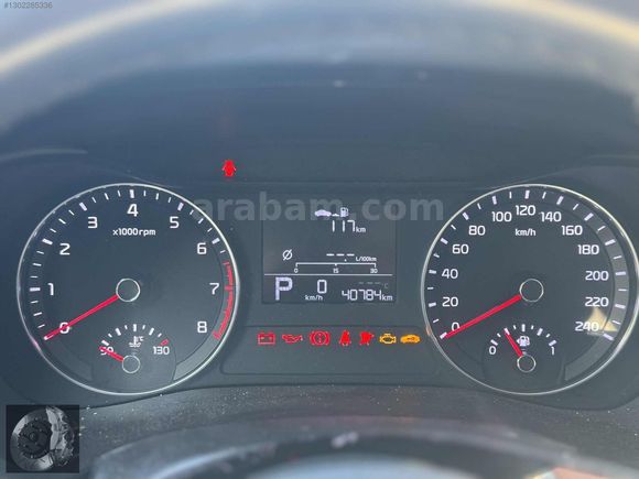 KİA CERATO 1.6 BENZİNLİ KOMPLE MOTOR G4FG 40.784KM'DE HURDA ARAÇ
