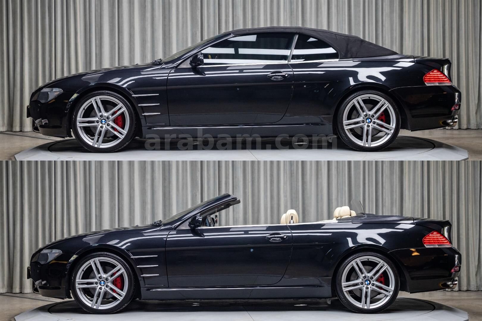 Galeriden BMW 6 Serisi 645Ci Cabrio 2004 Model İstanbul 165.000 km Siyah 3
