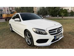Sahibinden Mercedes - Benz C 200 BlueTEC AMG 2018 Model Antalya 130.000 km Beyaz