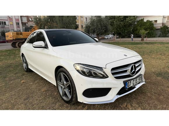 Sahibinden Mercedes - Benz C 200 BlueTEC AMG 2018 Model Antalya 130.000 km Beyaz