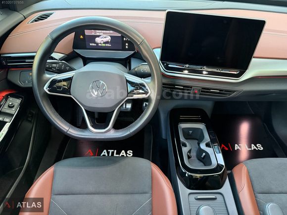 ATLAS'tan 2025 ID.4 Pure 125 Kw 9 Bin Km Siyah/Taba BOYASIZ