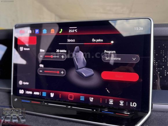 ŞARK MOTOR'S DAN 2025 VW TAYRON 1.5 e-TSI K.ISITMA-SOĞUTMA-MASAJ