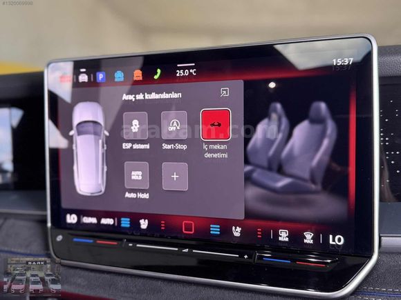 ŞARK MOTOR'S DAN 2025 VW TAYRON 1.5 e-TSI K.ISITMA-SOĞUTMA-MASAJ