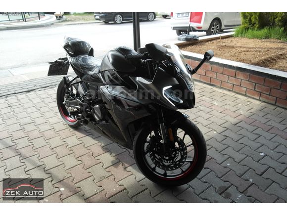 İLK ELDEN. KULLANILMAMIŞ 2024 MODEL CF 250 SR SİYAH