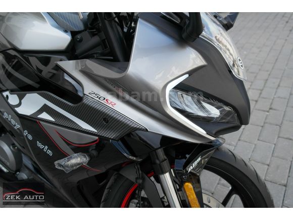 İLK ELDEN. KULLANILMAMIŞ 2024 MODEL CF 250 SR SİYAH