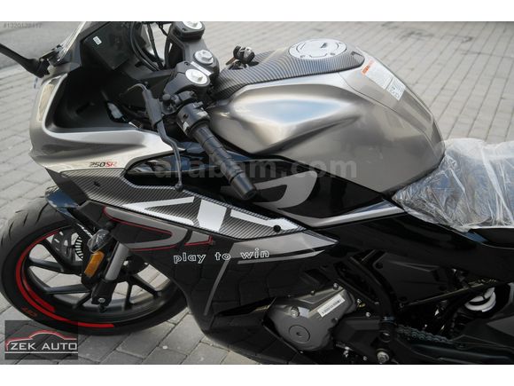İLK ELDEN. KULLANILMAMIŞ 2024 MODEL CF 250 SR SİYAH