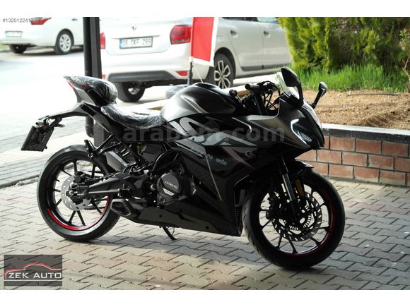İLK ELDEN. KULLANILMAMIŞ 2024 MODEL CF 250 SR SİYAH