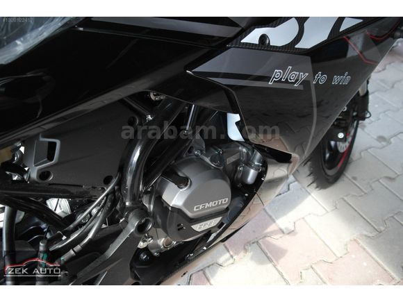 İLK ELDEN. KULLANILMAMIŞ 2024 MODEL CF 250 SR SİYAH