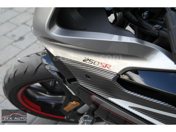 İLK ELDEN. KULLANILMAMIŞ 2024 MODEL CF 250 SR SİYAH