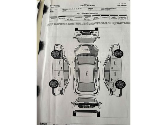 Sahibinden Ford Focus 1.5 TDCi Titanium 2019 Model 
