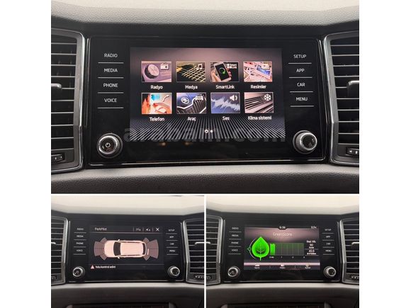 2019  SKODA KODİAQ 1.5 TSI AMBİTİON DSG 150 BEYGİR   OTOMATİK VİTES   ORJİNAL 106.000 KM'