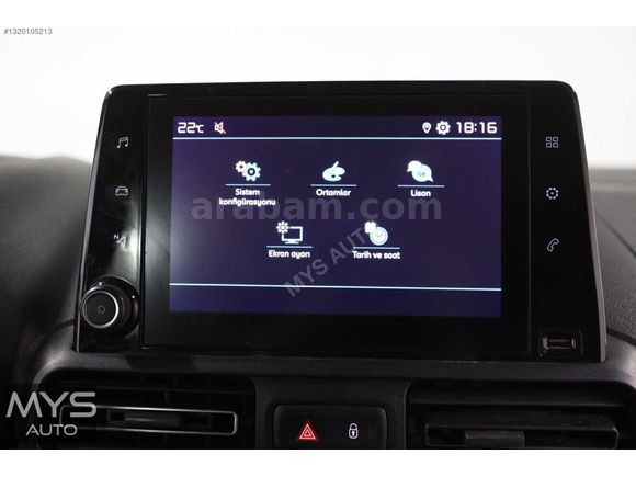 MYS AUTO'DAN 2023 CİTROEN BERLİNGO 1.5 BlueHDI BOYASIZ TRAMERSİZ