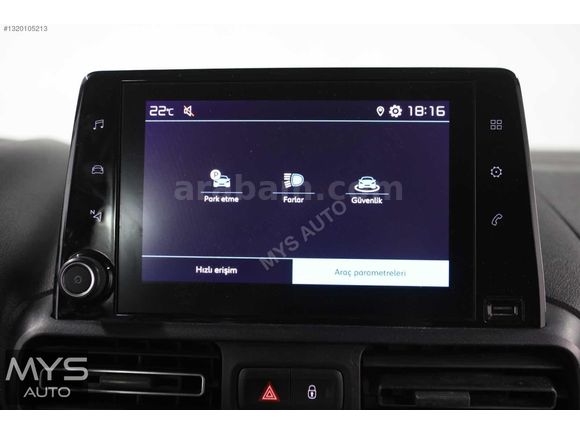 MYS AUTO'DAN 2023 CİTROEN BERLİNGO 1.5 BlueHDI BOYASIZ TRAMERSİZ