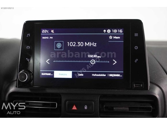 MYS AUTO'DAN 2023 CİTROEN BERLİNGO 1.5 BlueHDI BOYASIZ TRAMERSİZ
