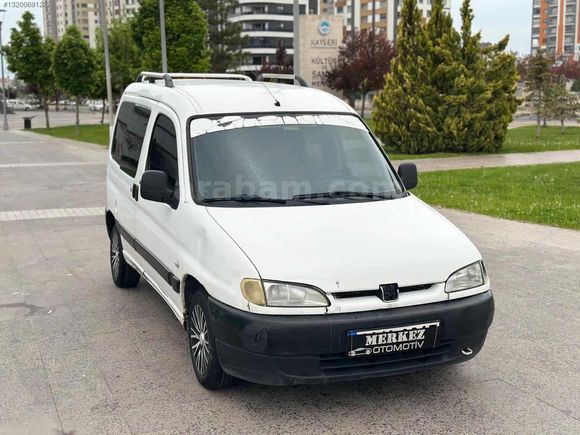 2002 PEUGEOT PARTNER 1.9 DİZEL CAMLI KOLTKL KREDİ KARTINA TAKSİT