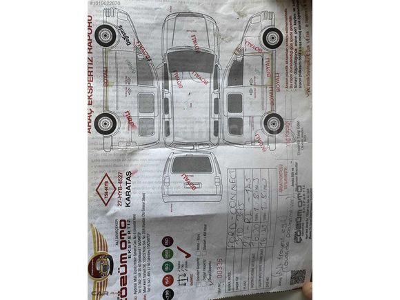 Car Plus'dan 2004 CONNECT 1.8TDCİ 75 HP