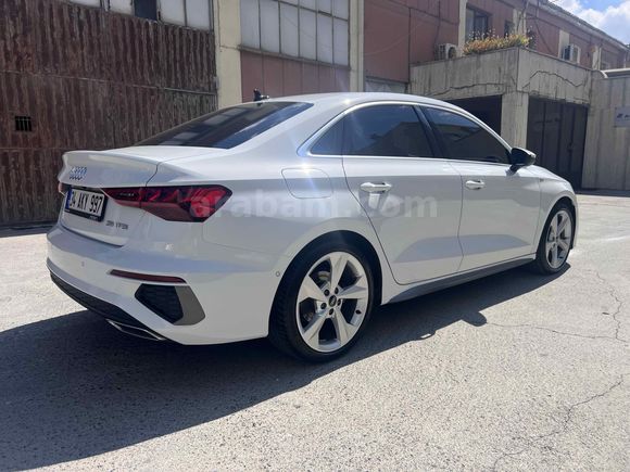 Sahibinden Audi A3 Sedan 35 TFSI S-Line 2023 Model İstanbul 51.000km Beyaz