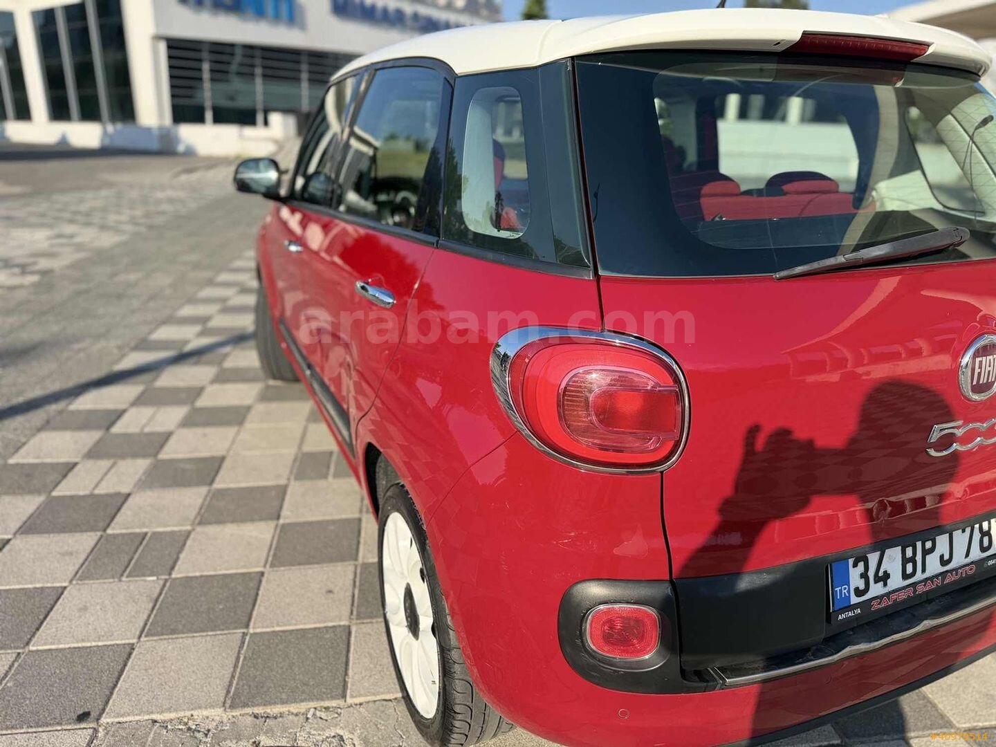 Galeriden Fiat 500 Ailesi 500L 1.3 Mjet Panoramic Edition 2013 Model Antalya 235.000 km Kırmızı 7