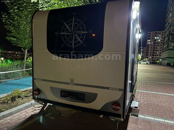 ÇAKIR | 2024 YAPIM GÜNEŞ PANELİ WEBASTO TENTE 3.90 KARAVAN
