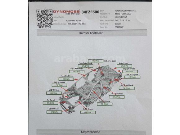 KARAKAYA AUTODAN TITANYUM PAKET FOCUS