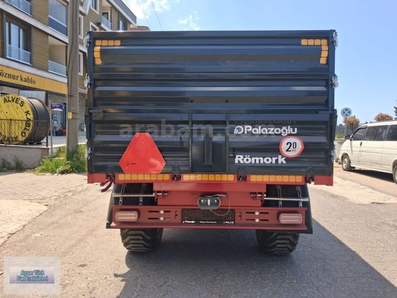 AYSAR'DAN PALAZOĞLU 5 TON DAMPERLİ 2 KAT İLAVELİ RÖMORK