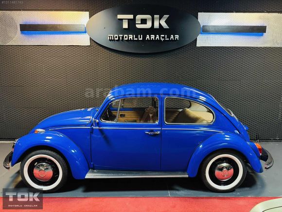 -TOK MOTORLU ARAÇLAR- ORJİNAL 1969 VW BEETLE 1300