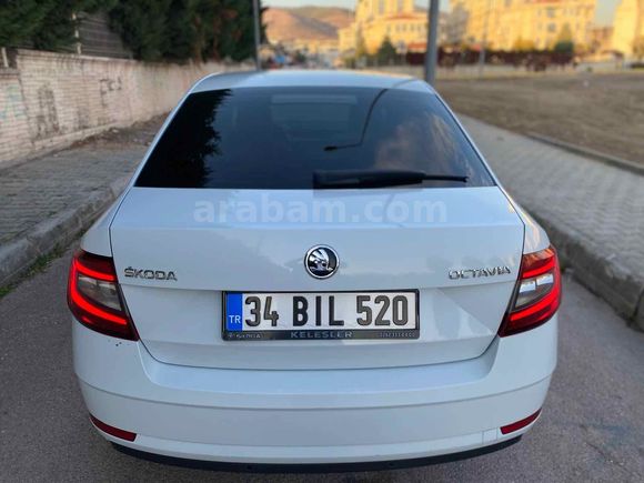 -KETEN- 2019 SKODA OCTAVİA 1.6 TDI STYLE DSG BOYASIZ KAZASIZ MAKYAJLI KASA