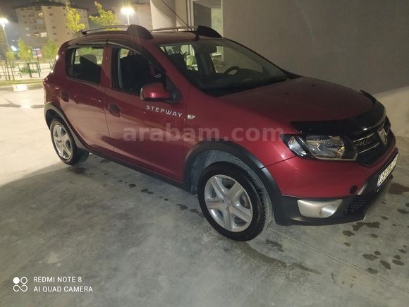 Sahibinden Dacia Sandero 1.5 dCi Stepway 2015 Model Giresun 104.000 km Kırmızı
