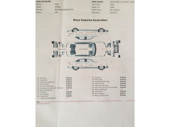 Sahibinden Opel Corsa 1.3 CDTI Essentia 2005 Model