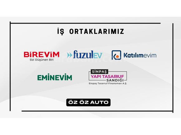 ÖzÖz AUTO'DAN %20 PEŞİNAT 3 AY ERTELEMELİ SENETLİ TAKSİTLİ KREDİ