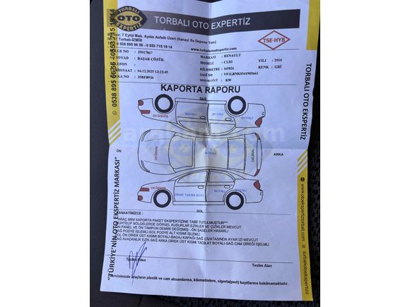 SAHİBİNDEN 2010 SYMBOL 1.4 BENZİN LPG 170 BİNDE
