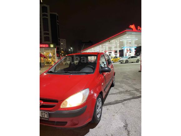 Sahibinden Hyundai Getz 1.4 DOHC Start 2008 Model Ankara 246.000 km Kırmızı