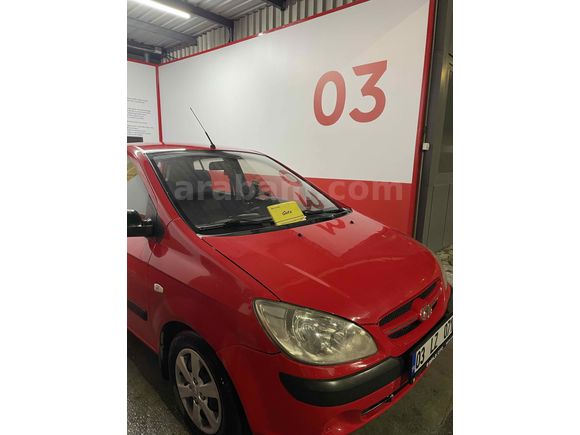 Sahibinden Hyundai Getz 1.4 DOHC Start 2008 Model Ankara 246.000 km Kırmızı