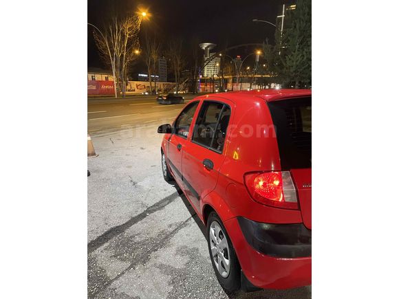 Sahibinden Hyundai Getz 1.4 DOHC Start 2008 Model Ankara 246.000 km Kırmızı