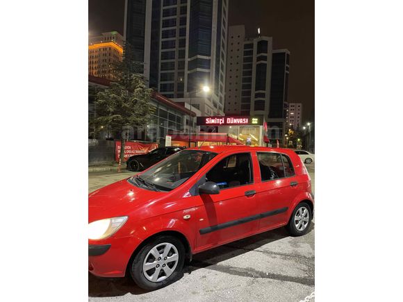 Sahibinden Hyundai Getz 1.4 DOHC Start 2008 Model Ankara 246.000 km Kırmızı