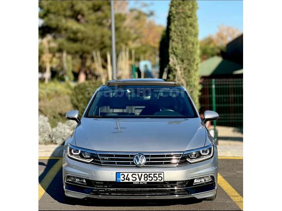 Sahibinden Volkswagen Passat 1.6 TDi BlueMotion R Line 2017 Model  223.000 km Gri (Gümüş)