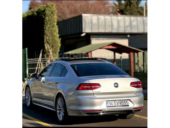 Sahibinden Volkswagen Passat 1.6 TDi BlueMotion R Line 2017 Model  223.000 km Gri (Gümüş)