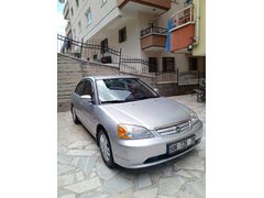 Sahibinden Honda Civic 1.6i VTEC ES 2002 Model  181000km (Gümüş)
