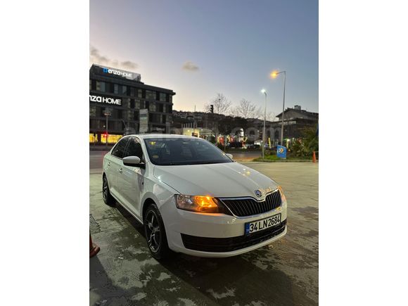 Sahibinden Skoda Rapid 1.6 TDI Ambition 2014 Model  258.500 km Beyaz