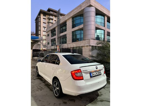 Sahibinden Skoda Rapid 1.6 TDI Ambition 2014 Model  258.500 km Beyaz