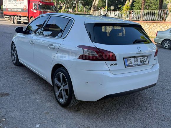 Sahibinden Peugeot 308 1.6 BlueHdi Allure 2015 Model  209.000 km Beyaz