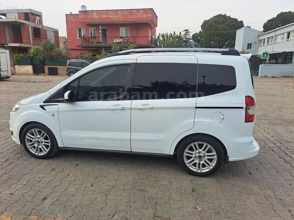 Sahibinden Ford Tourneo Courier 1.6 TDCi Titanium Plus 2016 Model İzmir 200.000 km Beyaz