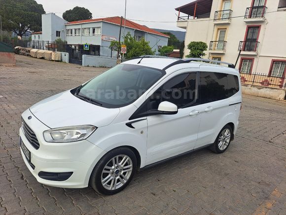 Sahibinden Ford Tourneo Courier 1.6 TDCi Titanium Plus 2016 Model İzmir 200.000 km Beyaz