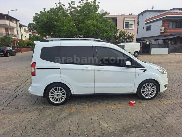 Sahibinden Ford Tourneo Courier 1.6 TDCi Titanium Plus 2016 Model İzmir 200.000 km Beyaz
