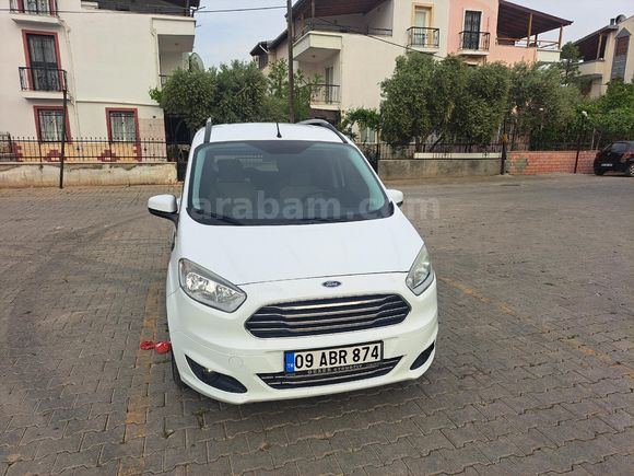 Sahibinden Ford Tourneo Courier 1.6 TDCi Titanium Plus 2016 Model İzmir 200.000 km Beyaz