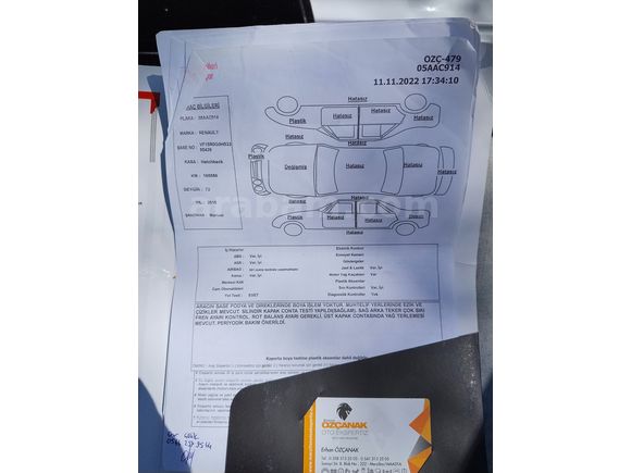 Acil Ekonomik Clio. 1 değişen 1 boya